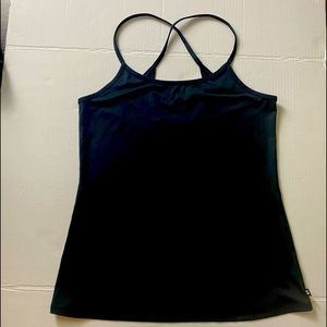 Fabletics criss cross Black Camisole Small